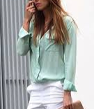 seafoam green clothing