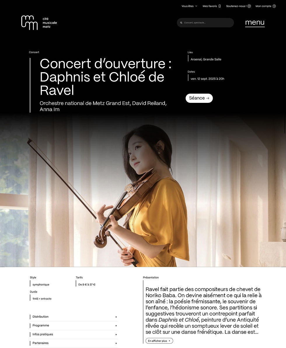 France Debut _Season Opening : Orchestre national de Metz Grand Est