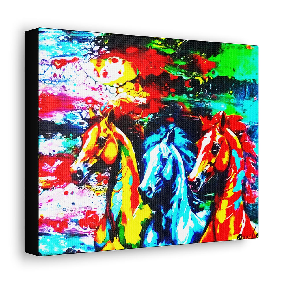 Thumbnail: Horses Running in the Surf - Dreaming Room