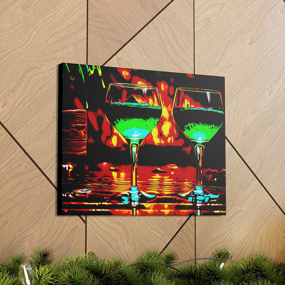 Thumbnail: Glass to Glass - Wine & Art Bar Gallery