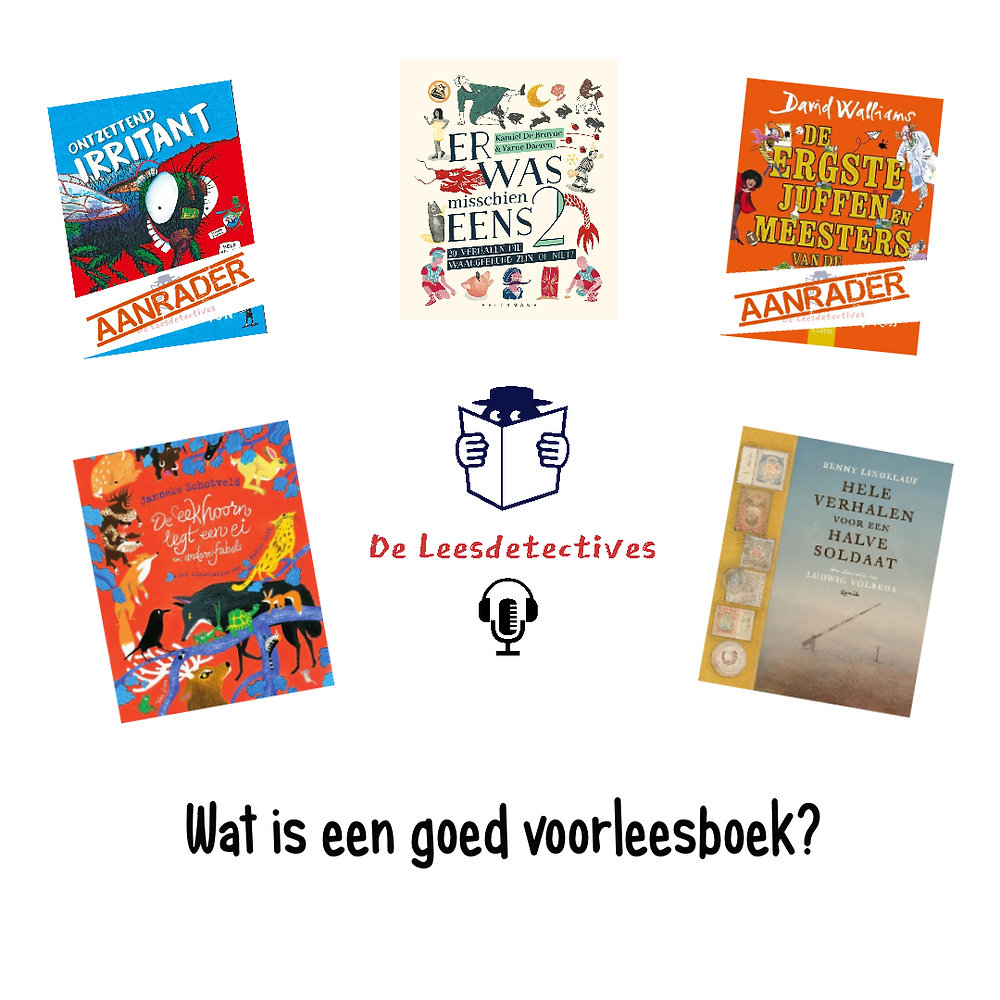 Wat is een goed voorleesboek? De Leesdetectives Podcast Wat is een goed voorleesboek? De Leesdetectives Podcast