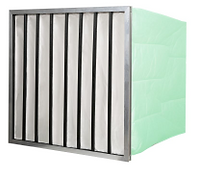 Merv 11-12 Green Stiff Pocket Filter