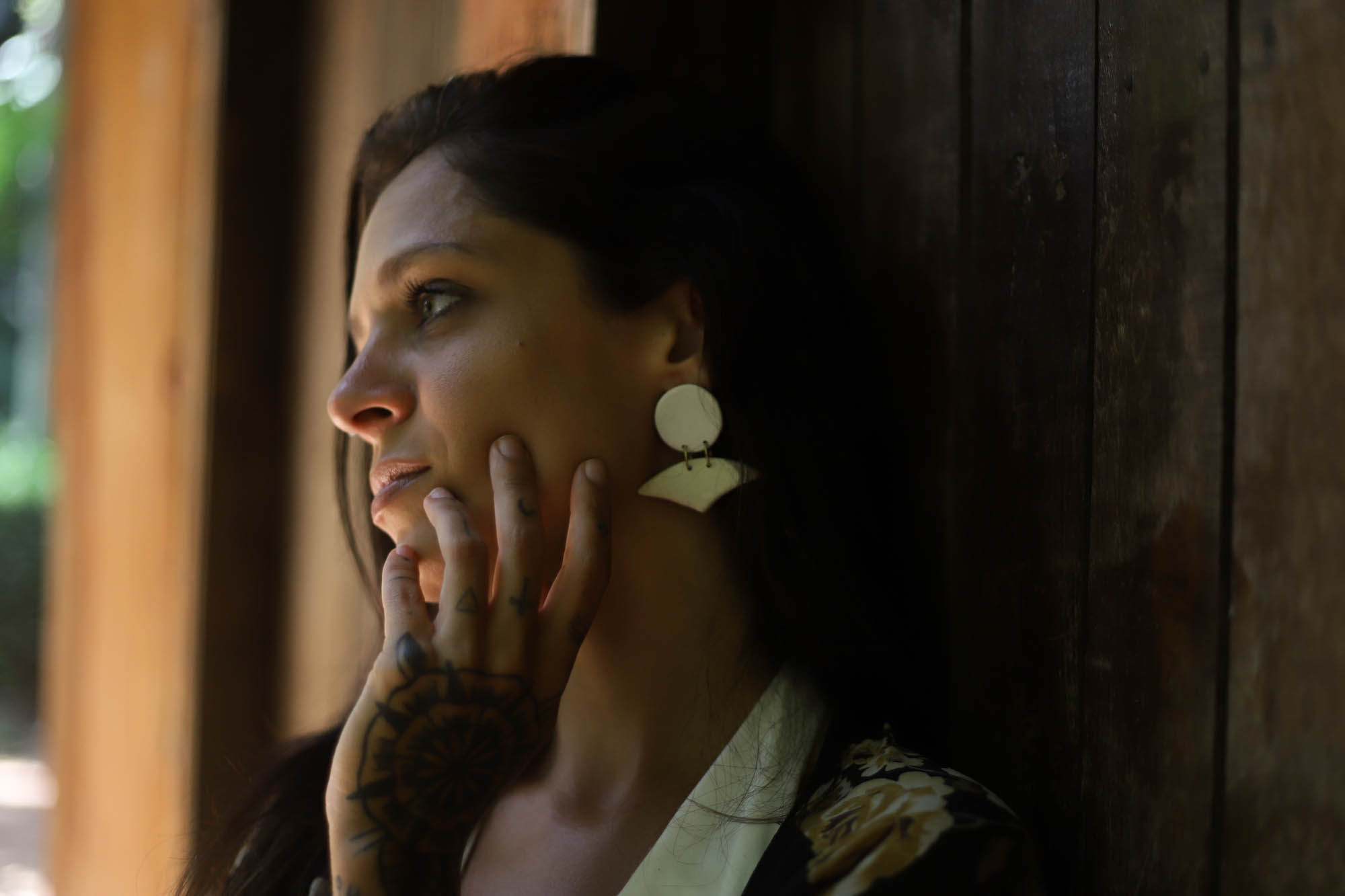 Brinco Pôr-do-Sol (sob encomenda)