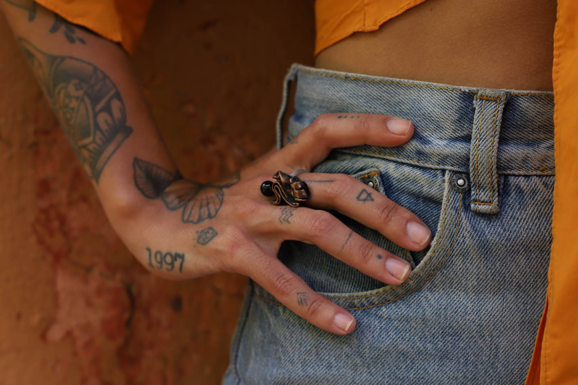 Anel Tulipa Africana