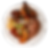 Aerial view of a plate of traditional Jamaican Sunday dinner including plantain, rice and peas, and macaroni cheese 