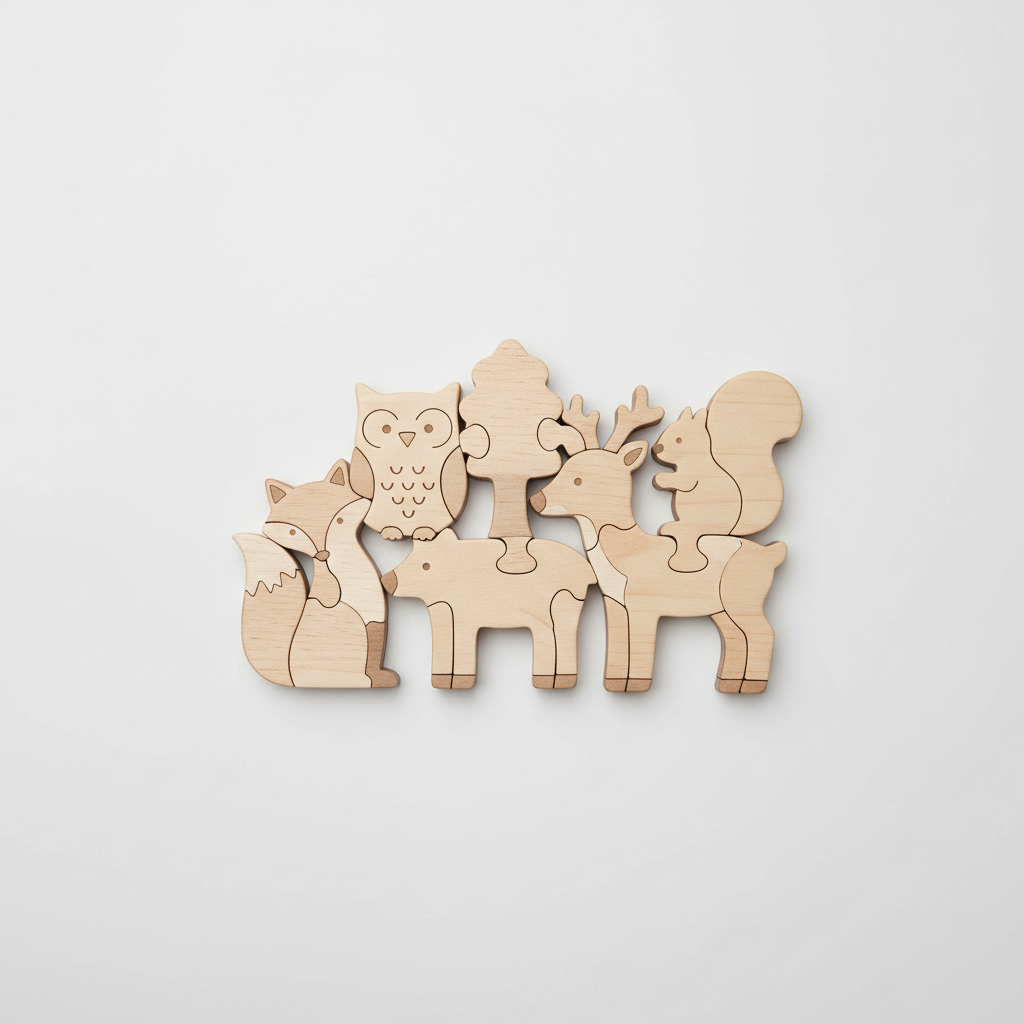 Wooden Animal Puzzle