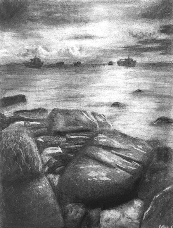 Rocks on the Shore