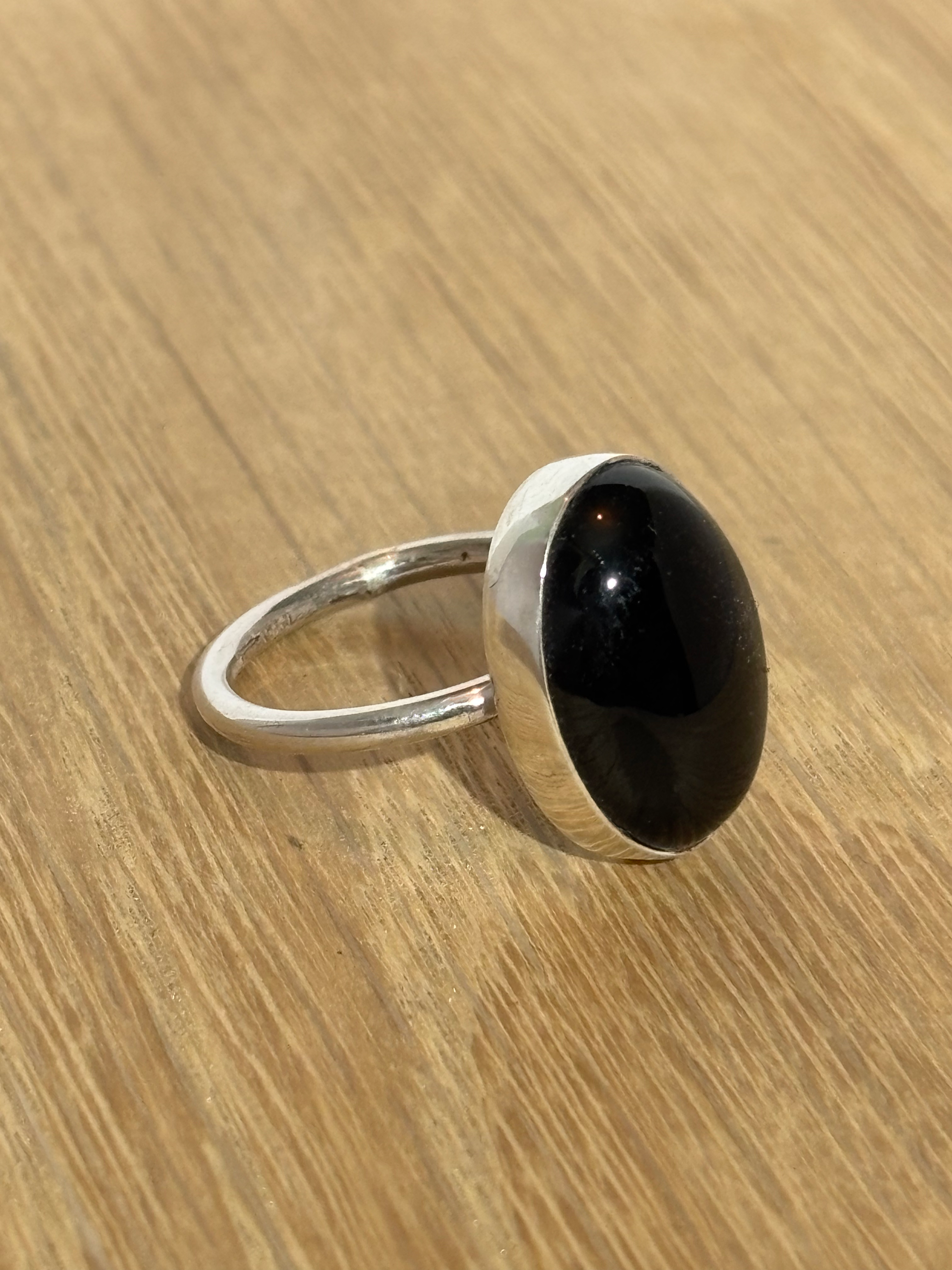 Black onyx ring 
