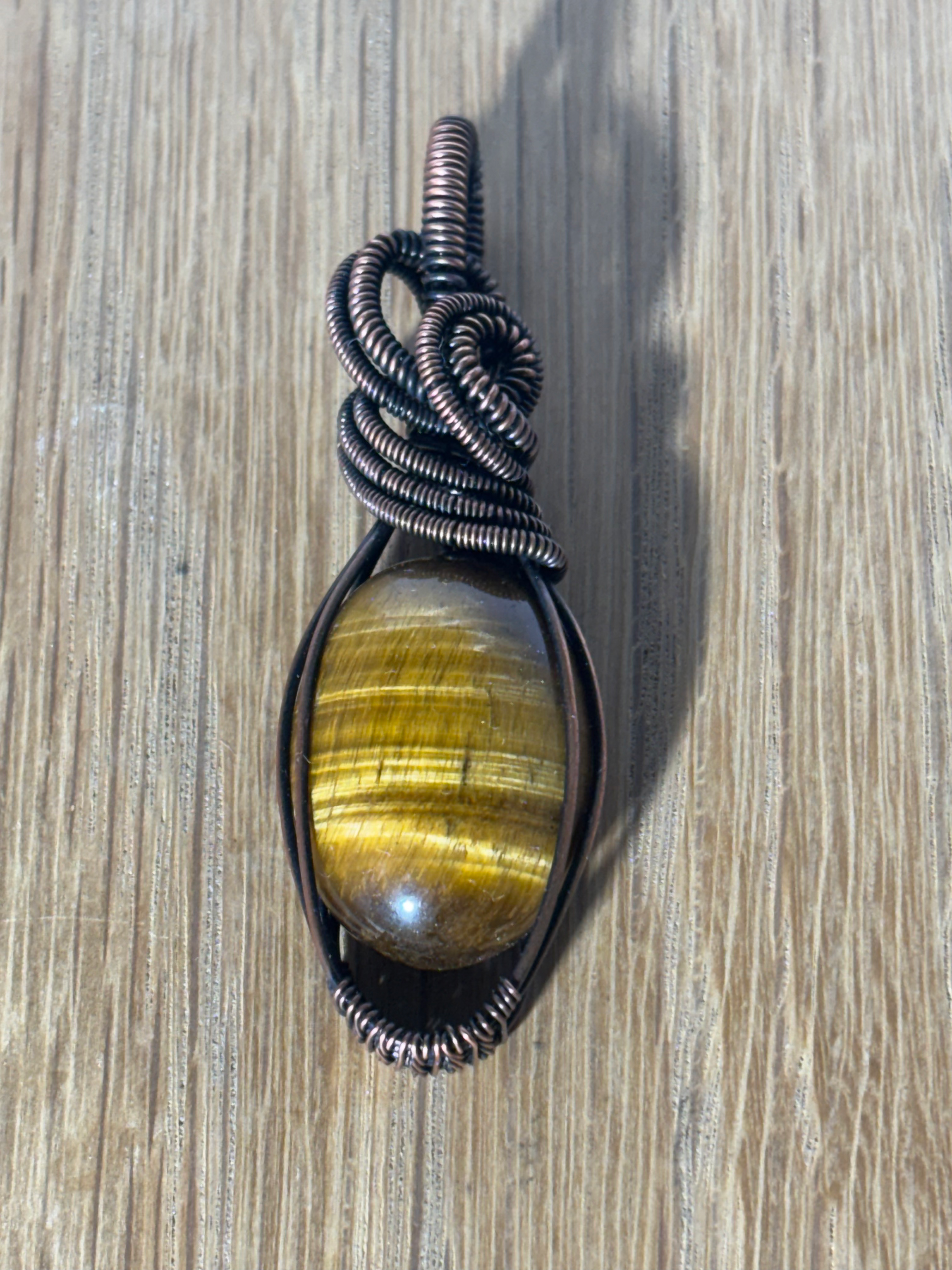 Tigers eye pendant