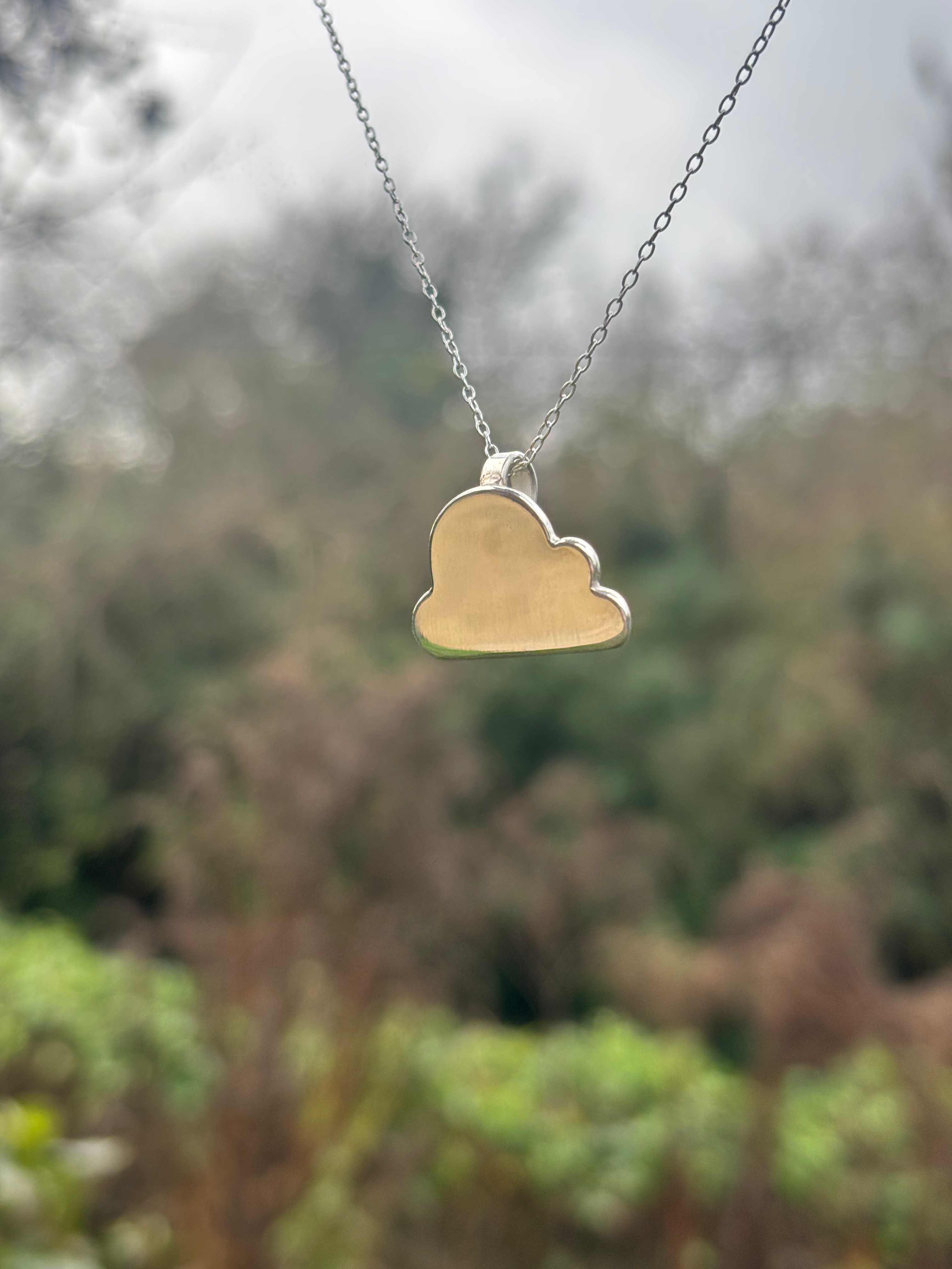 925 silver cloud pendant 