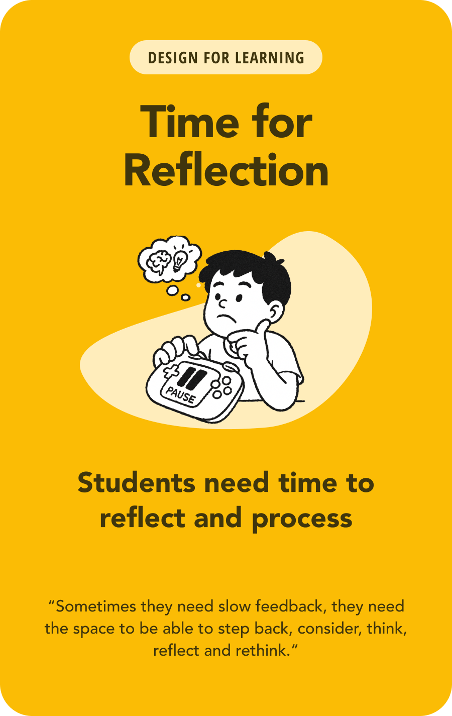 Time for Reflection