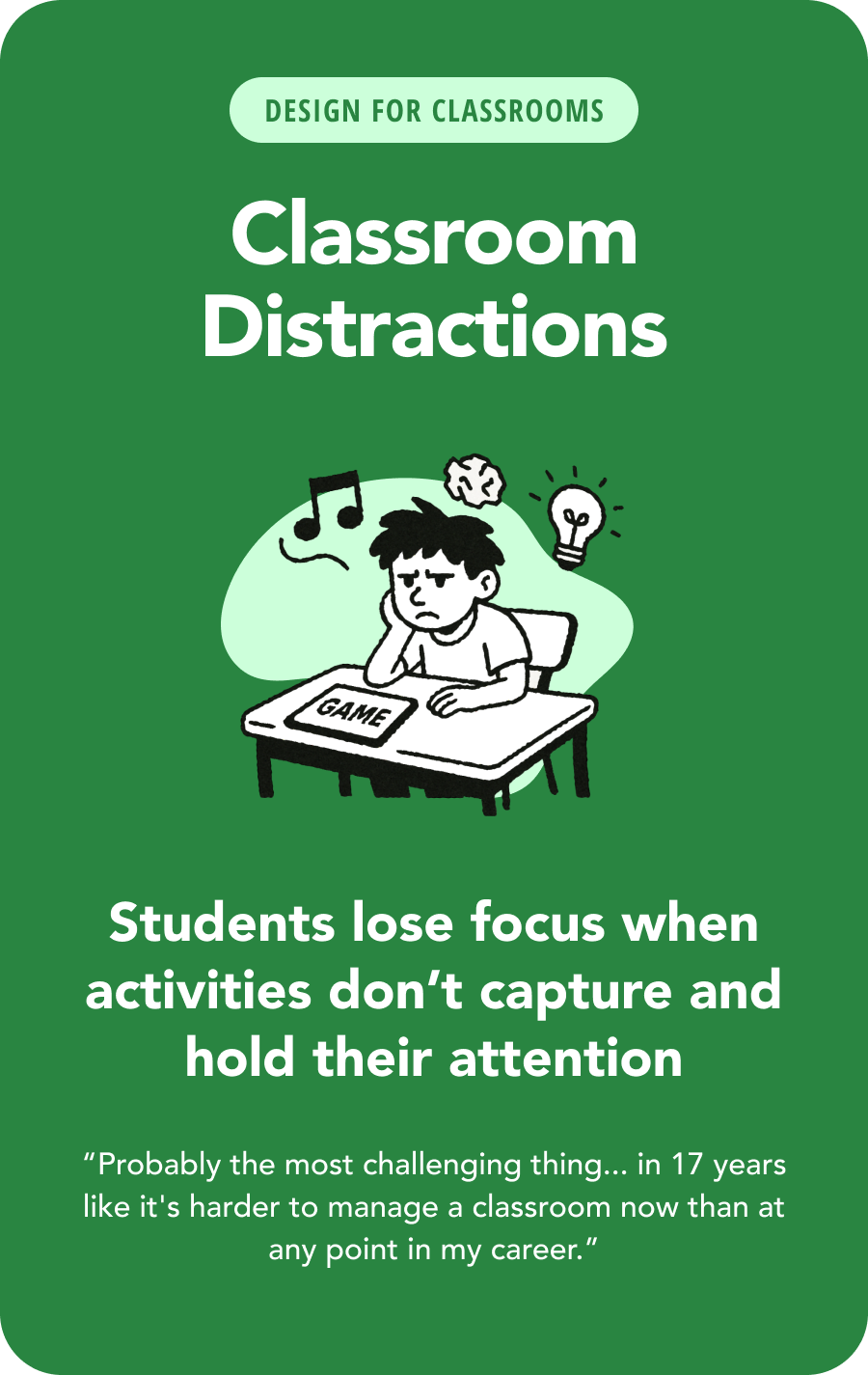 Classroom Distractions