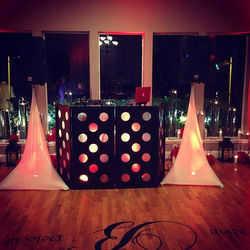 Big Shoutout to Alvin and Delecia Barnes on their union. Setup for the night