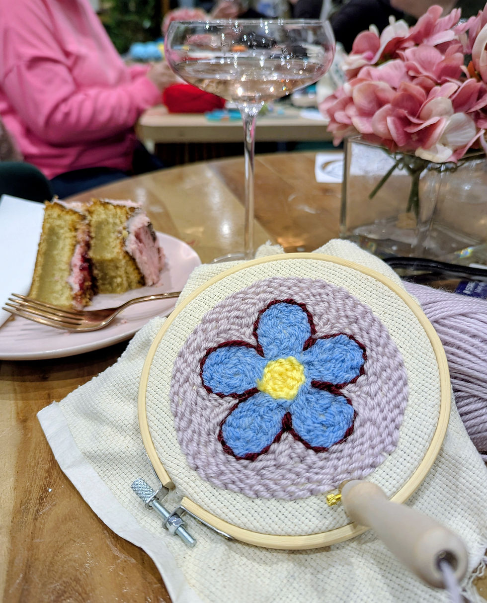 Punch needle: a Whitstable craft workshop