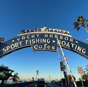 Santa Monica Pier Entrance