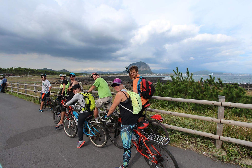 Exploring the Beauty of Jeju Island by Bike