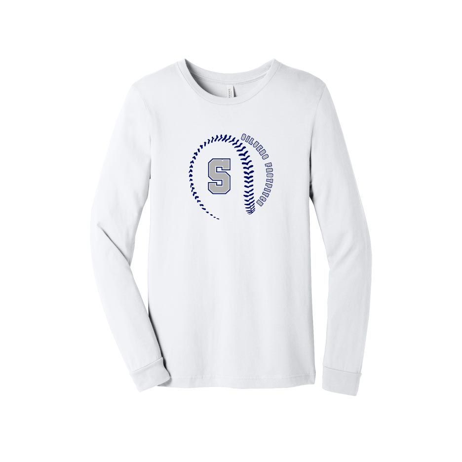 Thumbnail: Silvers Youth & Adult Long Sleeve Tee Circle logo