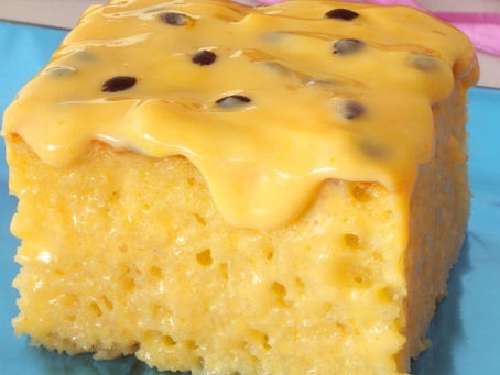 Bolo Gelado de Maracujá 🍰🥭