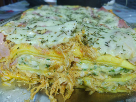 Lasanha de frango