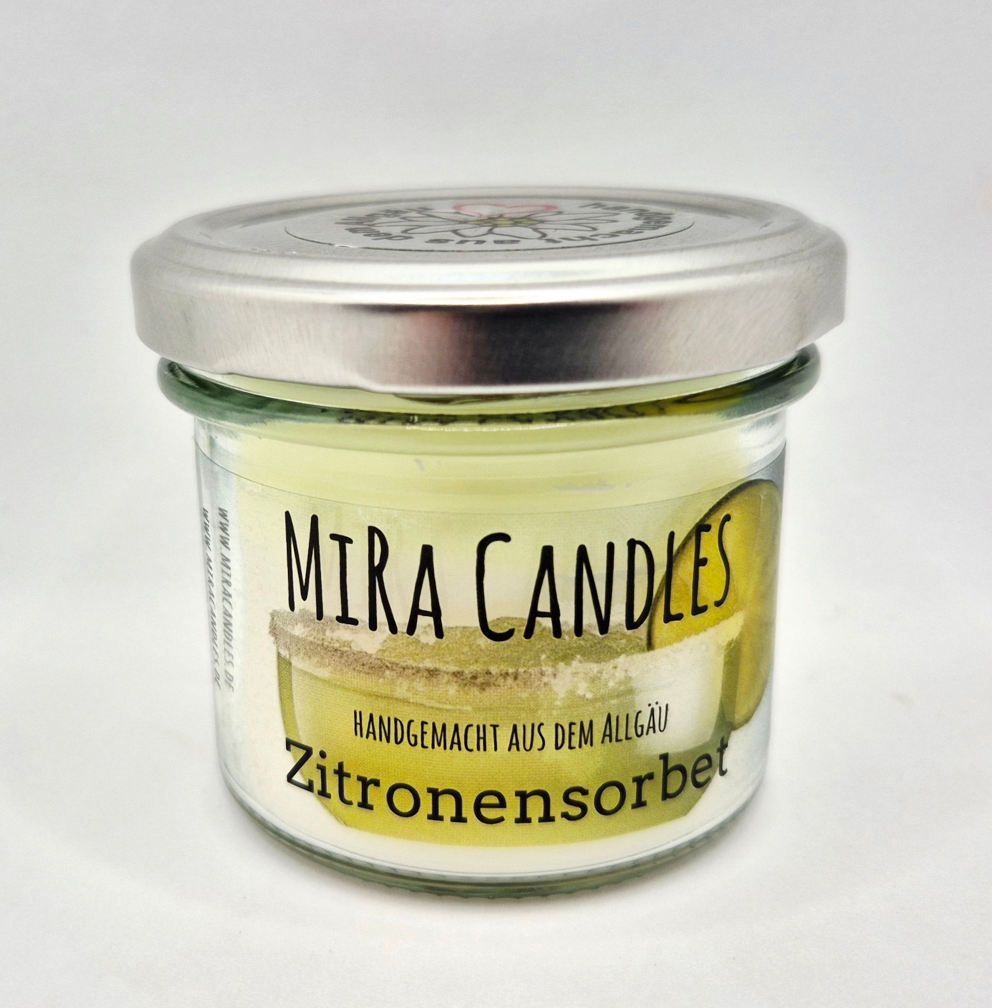 MiRa Candles "Zitronensorbet" 90g