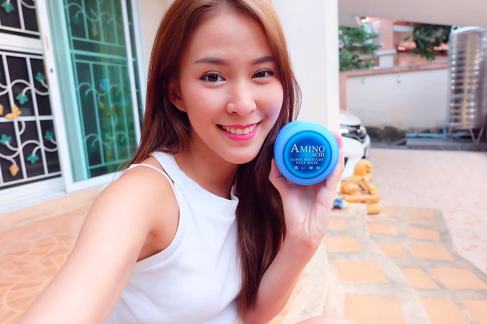 รีวิว Hanajirushi Amino Acid Super Moisture Face Mask โดยคุณจูน