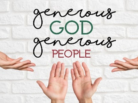 Generous God, Generous People