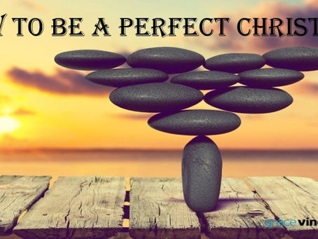 HOW TO BE A PERFECT CHRISTIAN