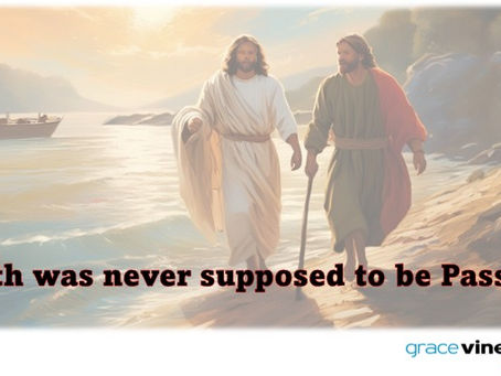 Faith Was Never Supposed To Be Passive