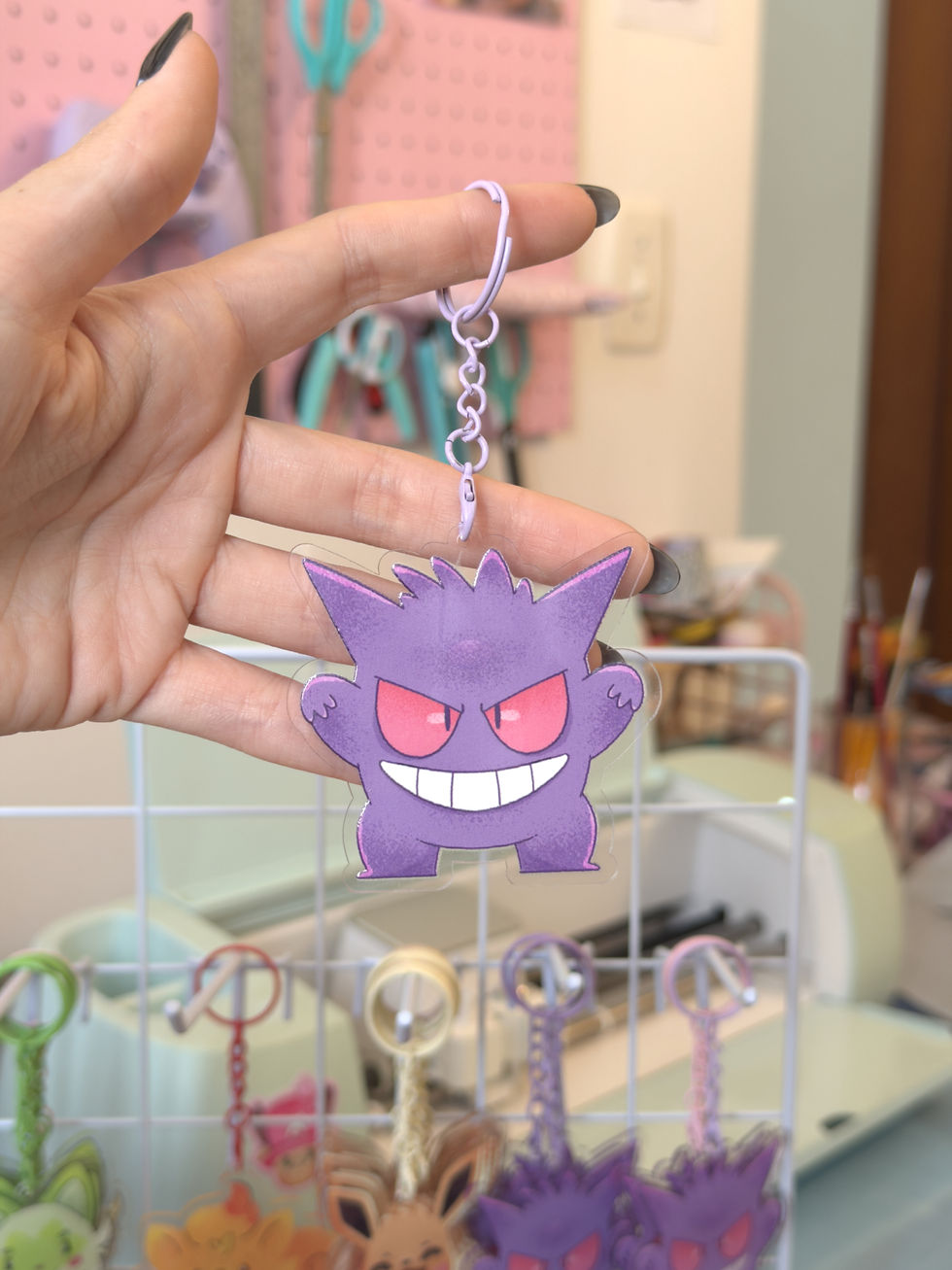 Miniatura: Chaveiro Pokemon - Gengar
