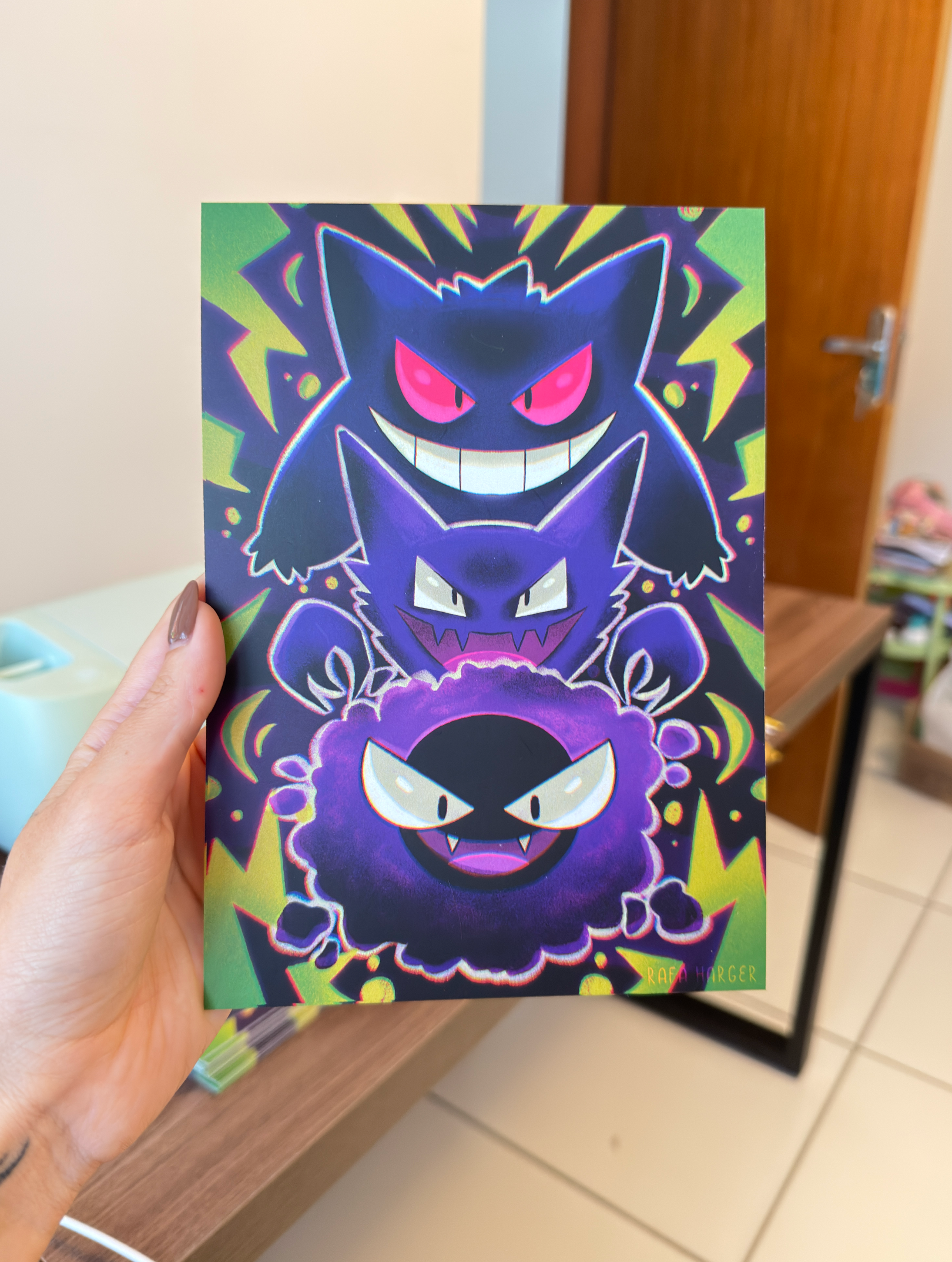 Print A5 - Gengar