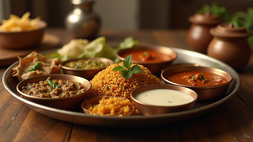 Echte indische Küche im Tandoori Traum