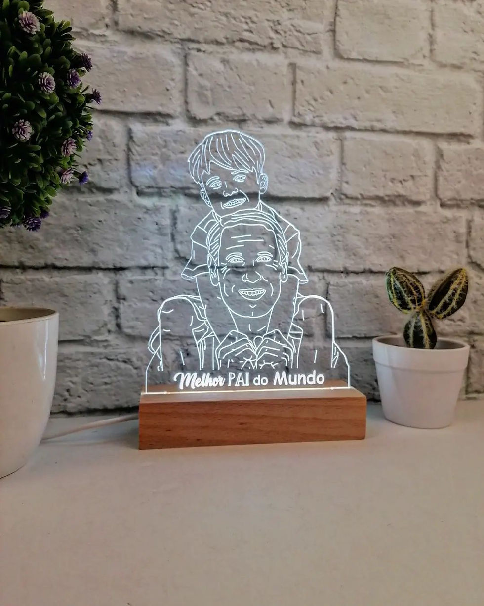 Miniatura: Foto-Led para o Pai