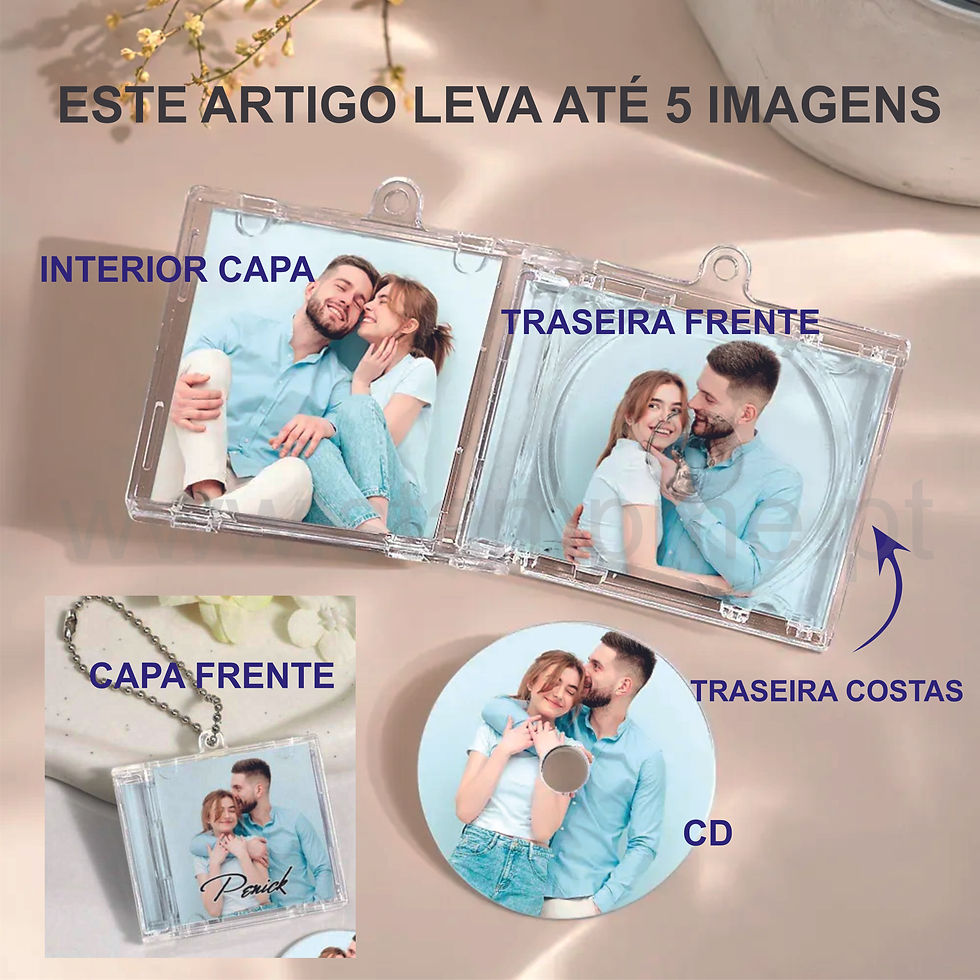 Miniatura: Mini Cd porta-chaves NFC
