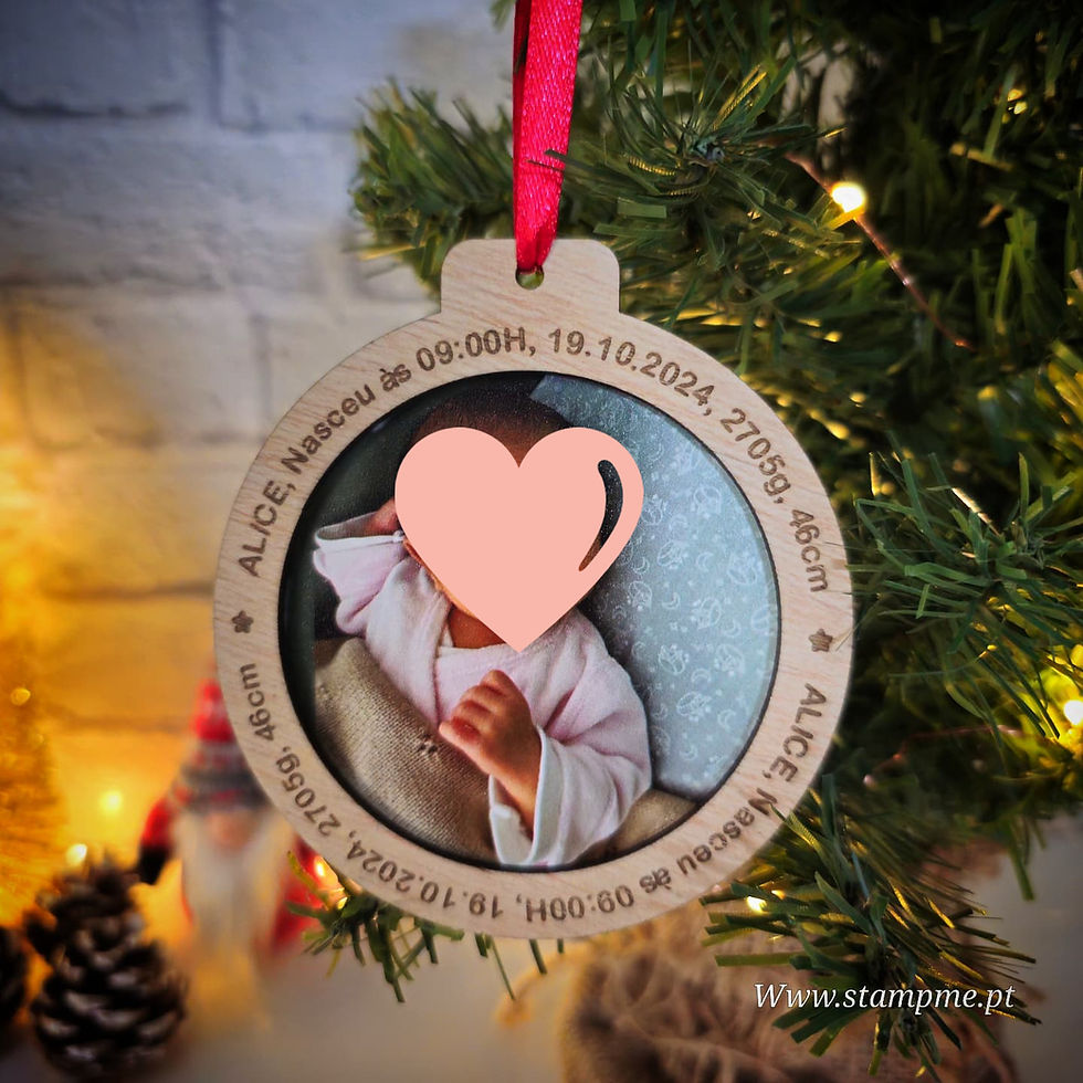 Miniatura: Bola de Natal recém nascido