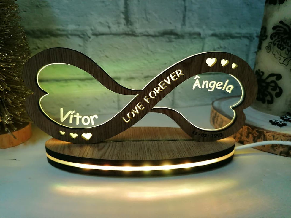 Miniatura: Candeeiro Led infinito