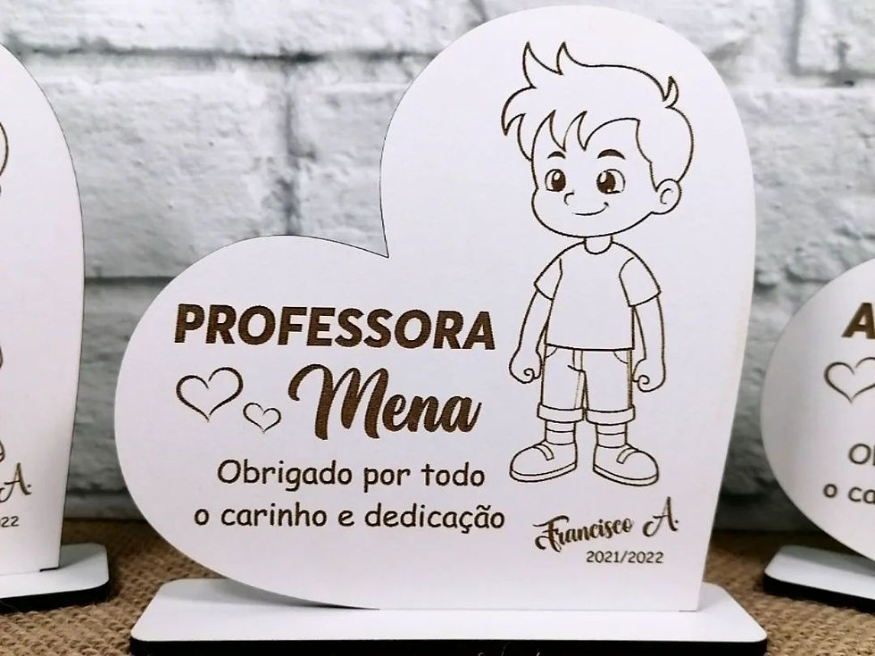 Miniatura: lembrança para auxiliar