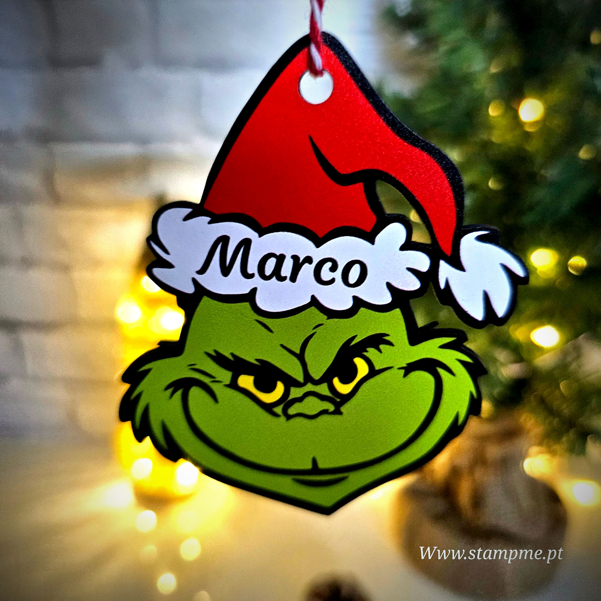 Grinch ornamento