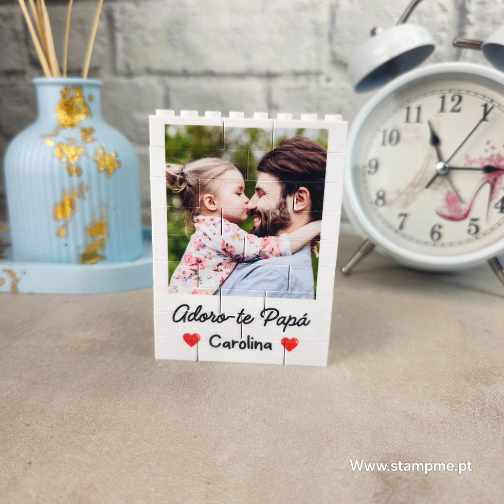 Miniatura: Puzzle blocos com foto