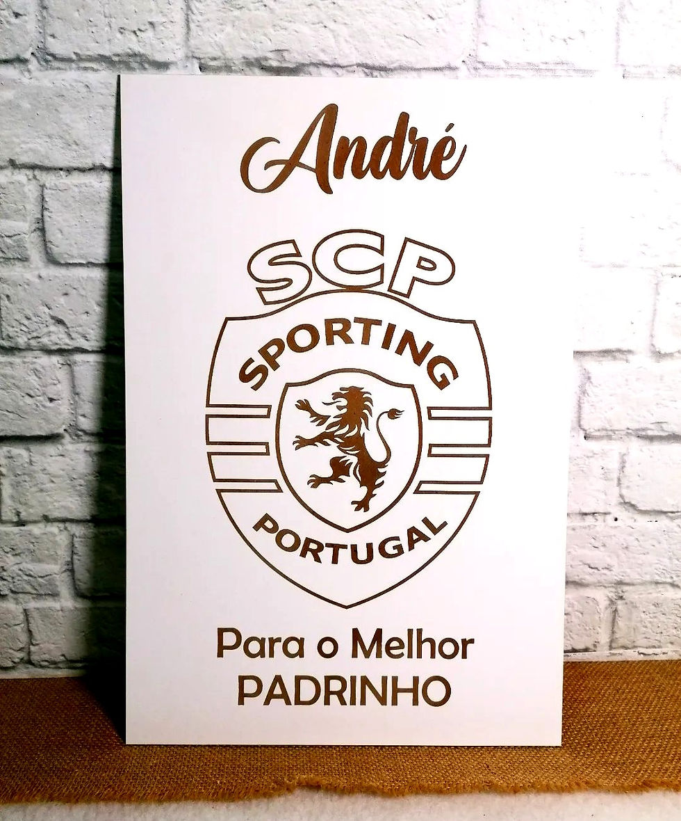 Miniatura: Placa personalizada para pendurar