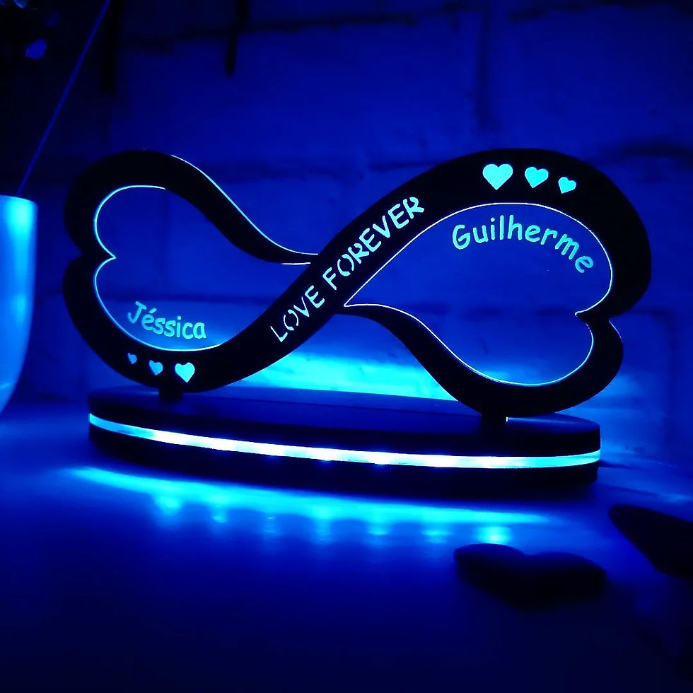 Miniatura: Candeeiro Led infinito