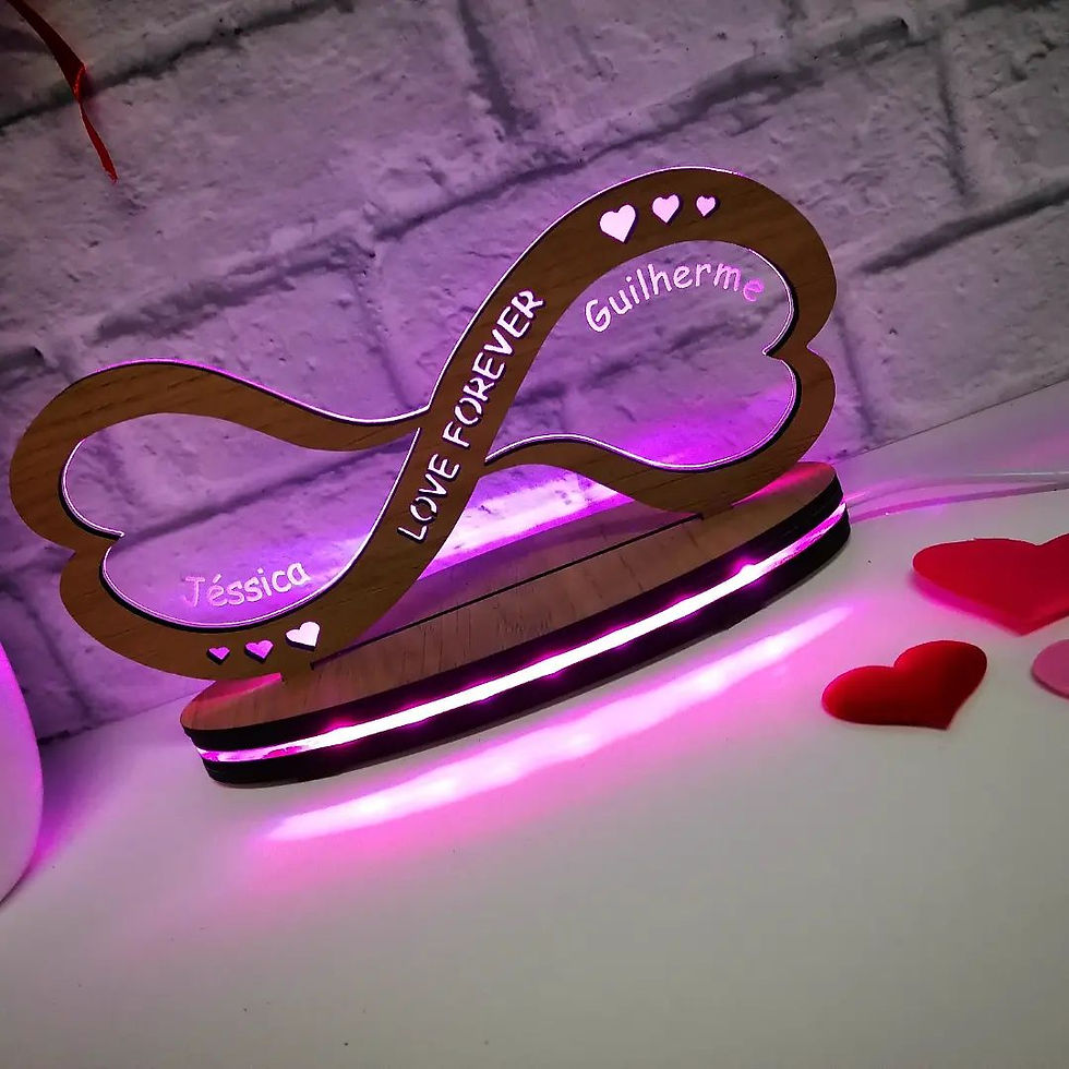 Miniatura: Candeeiro Led infinito