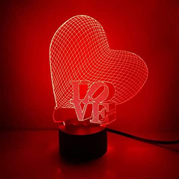 Miniatura: Candeeiro Led Love
