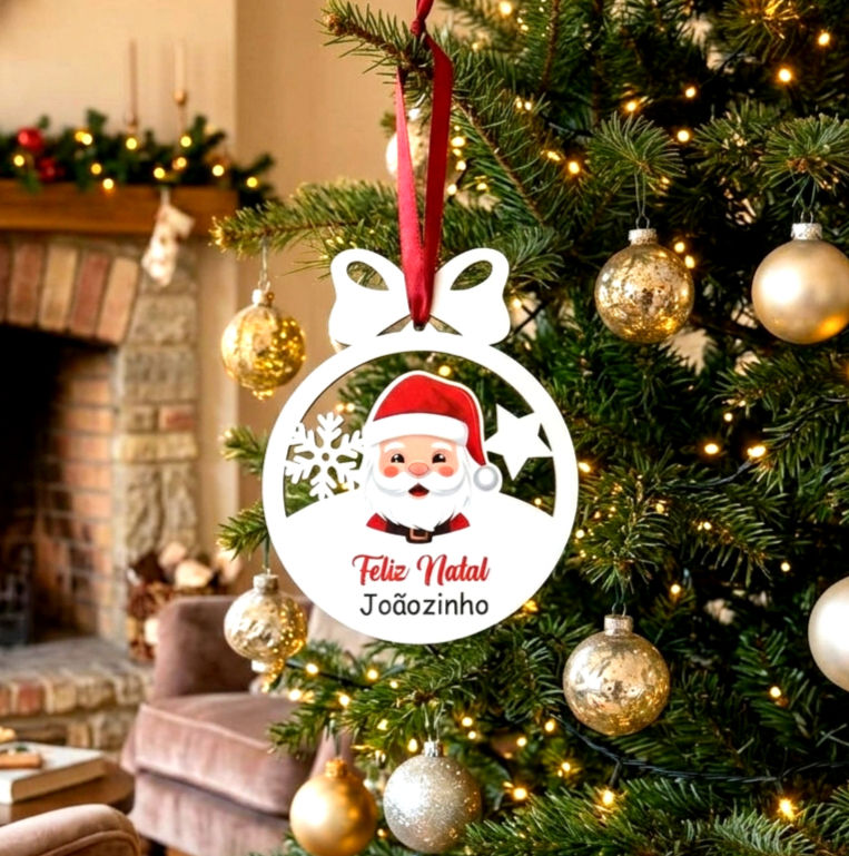 bola de natal pai natal