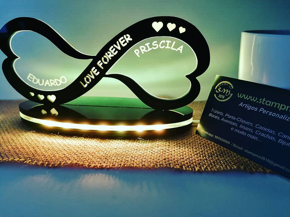 Miniatura: Candeeiro Led infinito