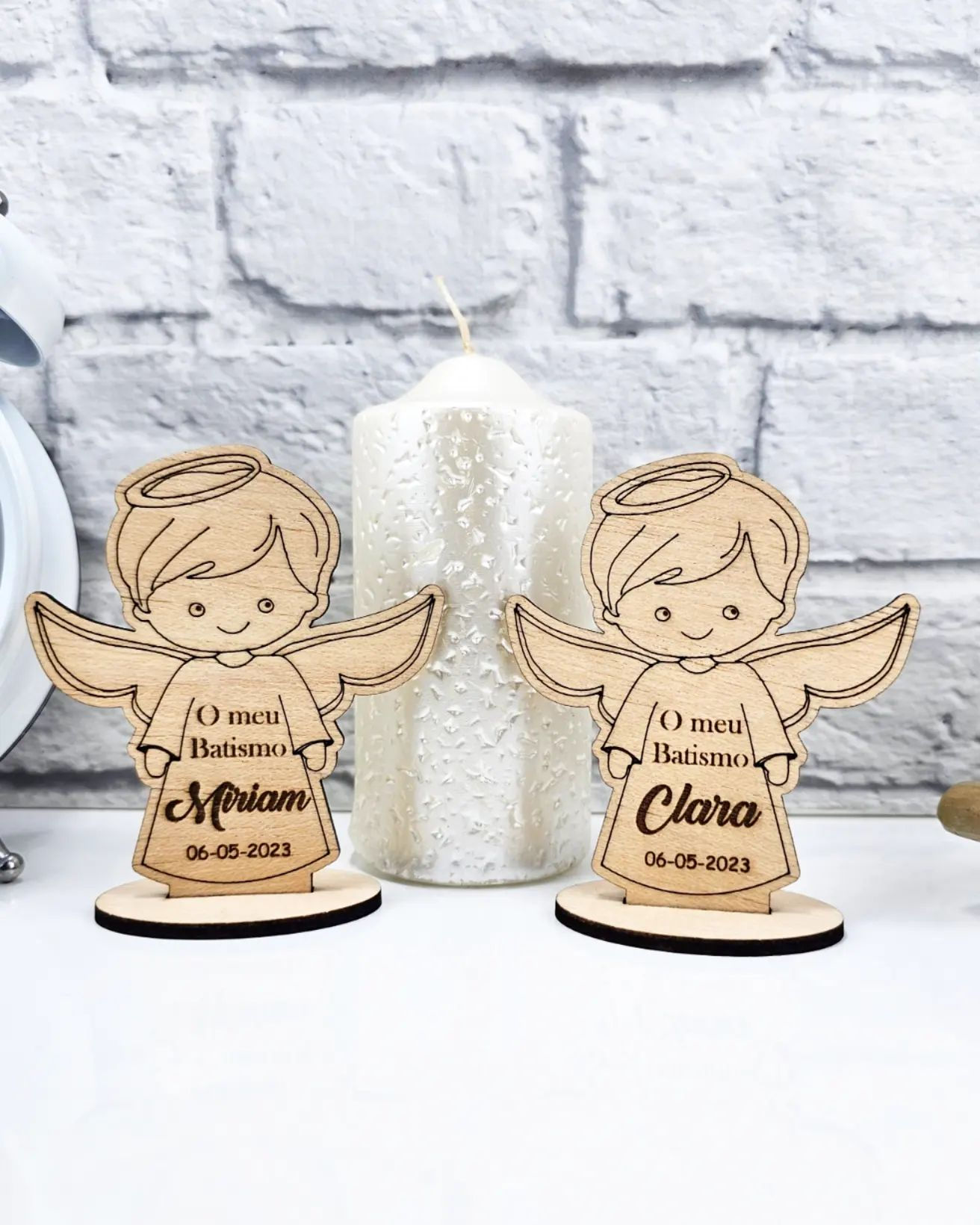 Anjo Lembrança madeira