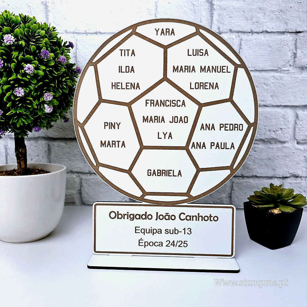 Miniatura: Troféu bola laser