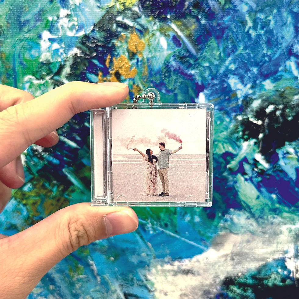 Miniatura: Mini Cd porta-chaves NFC