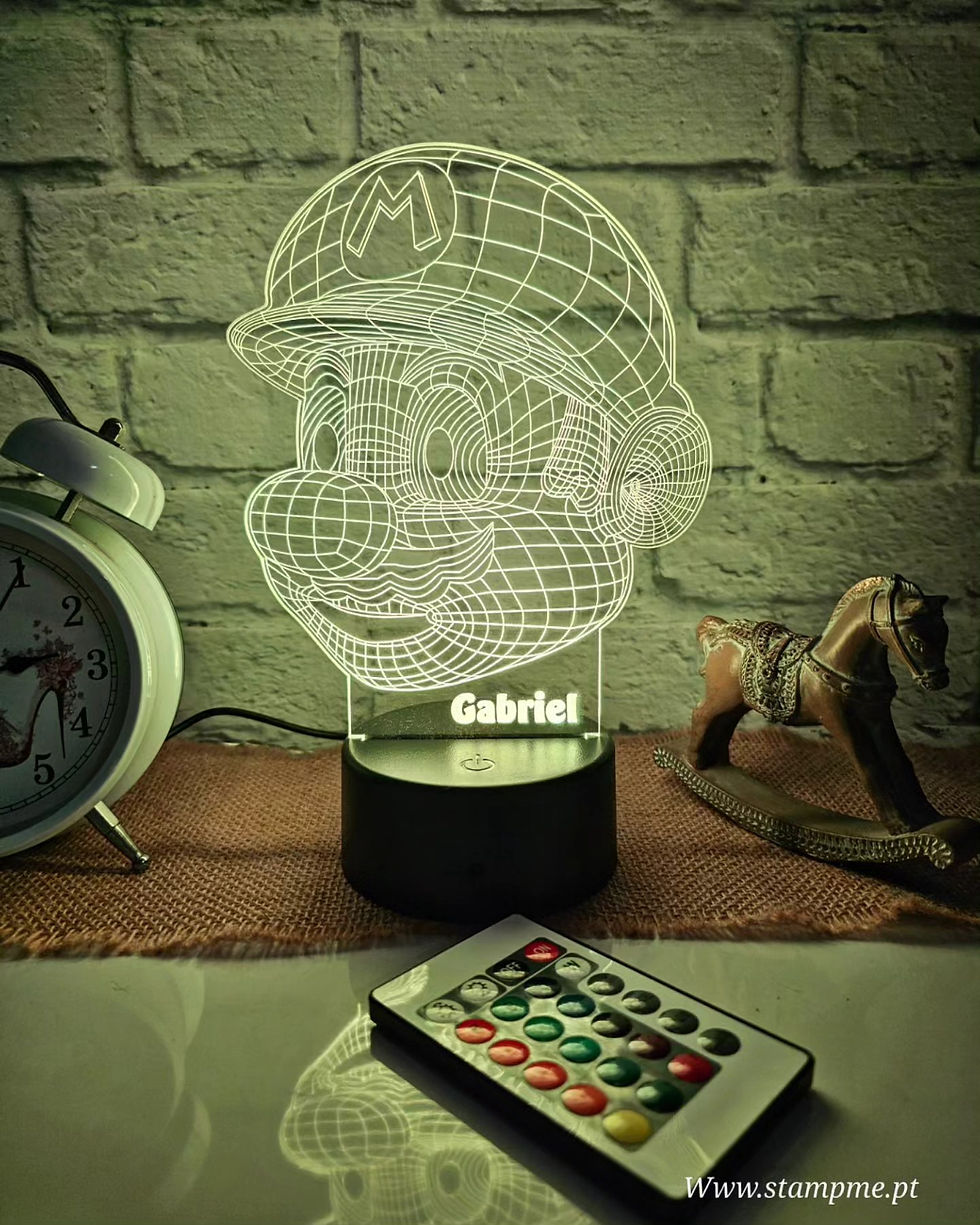 Miniatura: Candeeiro Super Mário