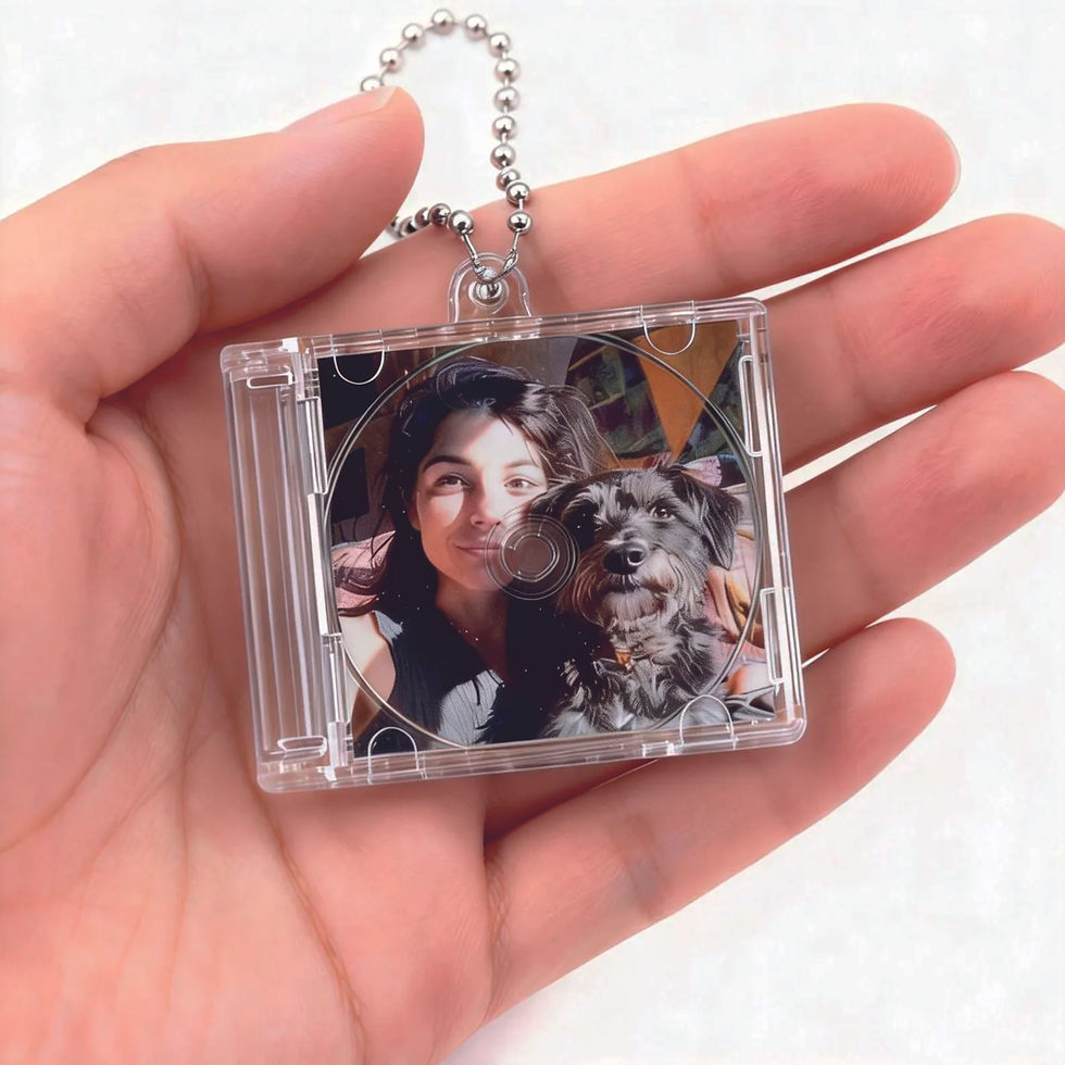 Miniatura: Mini Cd porta-chaves NFC