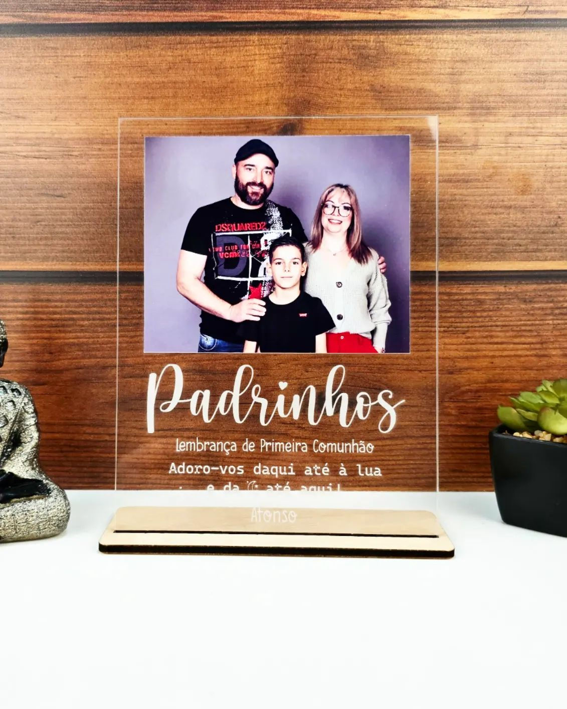 Moldura Acrílico com foto